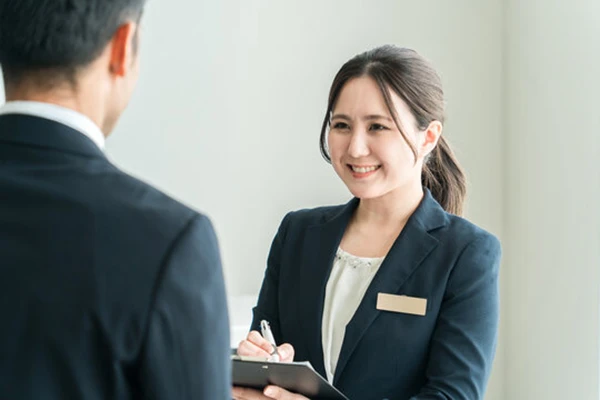 施行の準備をしている様子